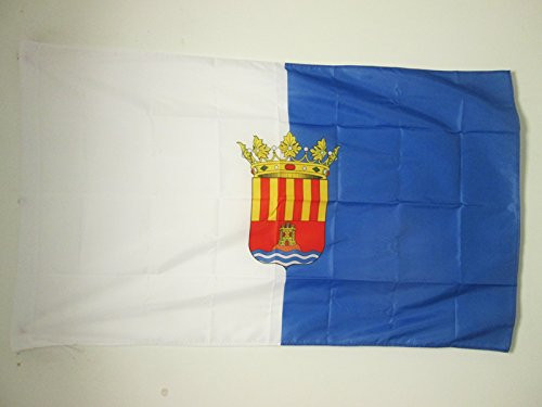 AZ FLAG Province of Alicante Flag 2' x 3' for a Pole - Alicante Flags 60 x 90 cm - Banner 2x3 ft with Hole