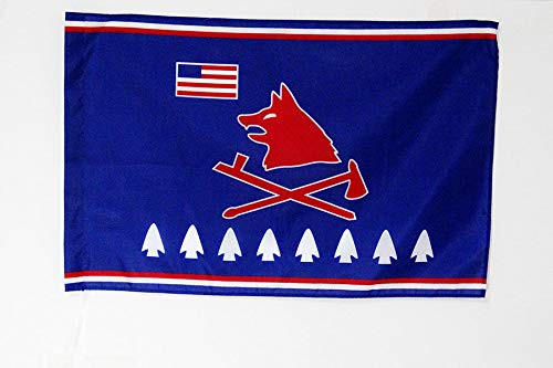 AZ FLAG Pawnee People Flag 2' x 3' for a Pole - Pawnee Tribe Flags 60 x 90 cm - Banner 2x3 ft with Hole