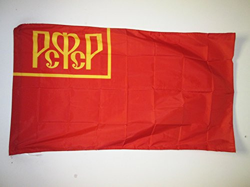 AZ FLAG Russian Soviet Federative Socialist Republic 1918-1925 Flag 2' x 3' for a Pole - Soviet Russia RSFSR Flags 60 x 90 cm - Banner 2x3 ft with Hole
