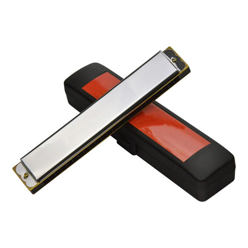 TEMKIN Harmonica Harmonica Stress 24 Holes Adult Beginners Practice Playing Musical Instrument Harmonica Harmonica