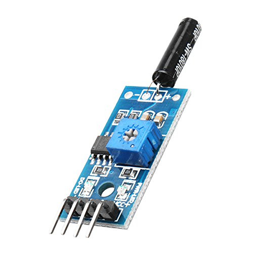 CoCocina 20Pcs 3.3-5V 3-Wire Vibration Sensor Module Vibration Switch Alarm Module Geekcreit for Arduino - Products That Work with Official Arduino Boards