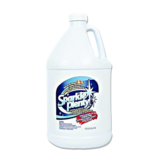 Sparkle Plenty Chandelier Cleaner Drip Dry Spray - Chandelier Cleaner Spray No Wipe, Crystal Chandelier Cleaner, Figurine Cleaner, and Fine Collectibles Cleaner - Spray Cleaner Refill - 1 Gallon
