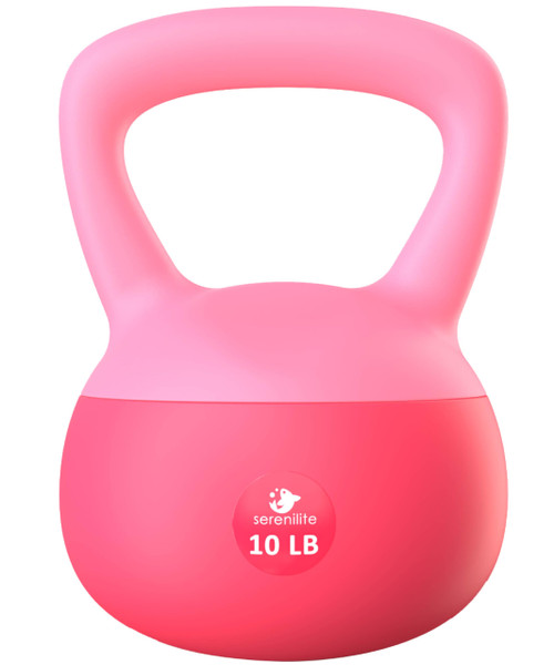 Soft Kettlebells, Serenilite Kettlebell Sets, Kettle Bell Sets for Women & Men, Safe Strength Training Kettlebells, 10 lb Kettlebell Weights for Home Workouts & More.
