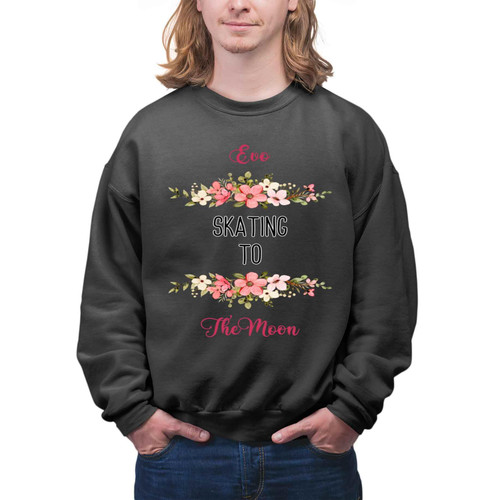 Skateboarding Gifts for Enthusiasts - for Nephew's Graduation Day - Astronaut Skater Gift Skateboarding Present - Sweatshirt