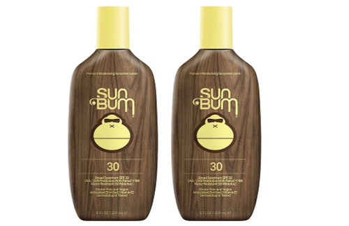 Sun Bum Moisturizing jfClz Sunscreen Lotion, SPF 30 (2 Pack)