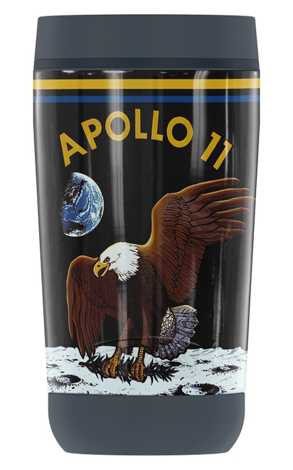 THERMOS Nasa Apollo The Eagle Has Landed GUARDIAN COLLECTION Stainless Steel Travel Tumbler, Vacuum insulated & Double Wall, 12 oz.