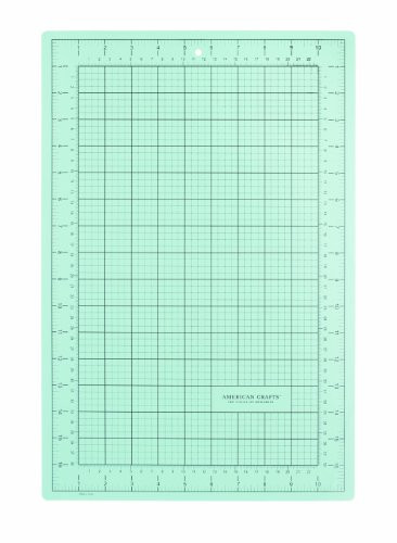 American Crafts Self Healing Cutting Mat, 11 by 17-Inch
