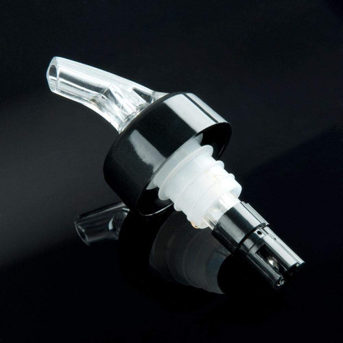 Tiger Chef 5/8 OZ Measured Liquor Pourer Tail with Collar Liquor Spout Pourer