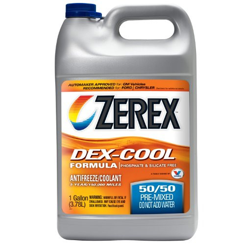 Zerex Heavy Duty Extended Life Antifreeze/Coolant, Ready to Use 1gal