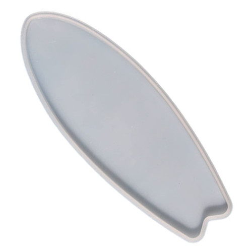 Didiseaon Surfboard Mold Tray Molds for Epoxy Resin Sorority Paddles Circle Stencil Silicone Molds for Resin Silicone Coasters Coffee Cup Mat Making Mold Silica Gel Tool White Anti-Scald