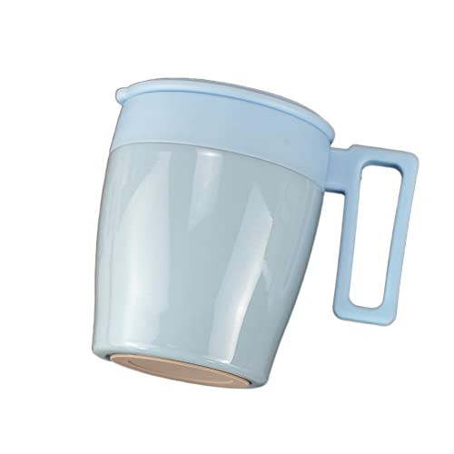 Coffee Mug 330ML Vacuum Coffee Cup With Handle Insulation Mug Office Leakproof Tea Cup With Lid Household Milk Thermos Travel Mug (Capacity : 330ml, Color : 4)