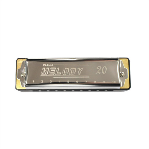 Students Harmonica 10-hole 20-tone Standard Diatonic C-tune Harmonica Beginner Student Adult Professional Playing Harmonica (Color : 03)