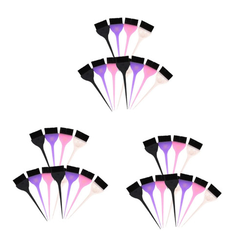 FRCOLOR 3 Sets 14pcs Hair Coloring Applicator Salon Hair Dyeing Kit Salon Dye Brush Hair Dye Tools Hair Dye Color Brush Hair Dye Comb Barber Tool Hair Dye Applicator Single Sided Toolkit