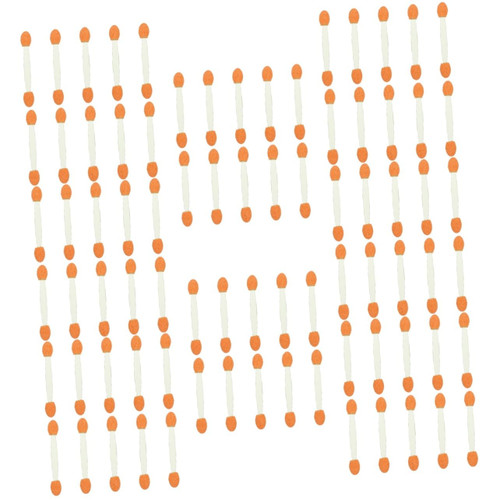 Housoutil 800 Pcs Double Ended Eyeshadow Brush Makeup Applicator Eye Shadow Sponge Beauty Tools Eyeshadow Applicators Cosmetic Tool Emulsion Sponge Brush Oval