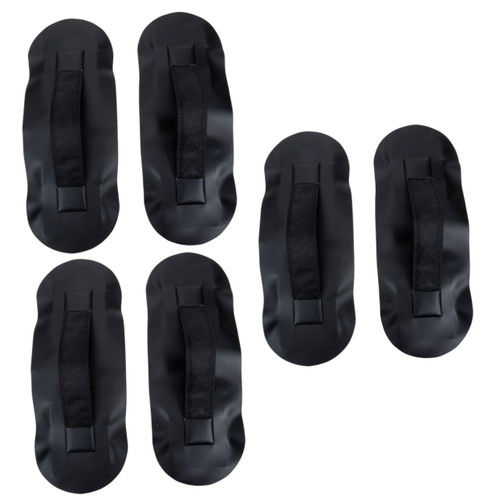 Toddmomy 6 Pcs Kayak Handrail Canoe Handle Replacement Kayak Accessories Handle Rubber Kayak Handle Boat Carry Handle Kayak Supplies Armrest Outdoor Leather