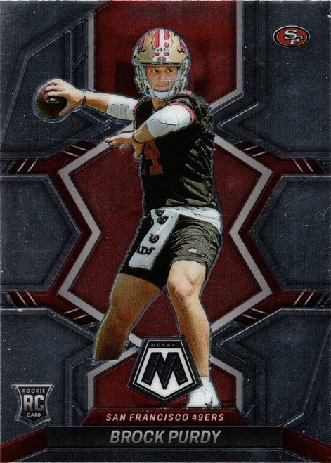 2022 Panini Mosaic Football #367 Brock Purdy Rookie Card 49ers 2022 Panini Mosaic Football #367 Brock Purdy Rookie Card 49ers