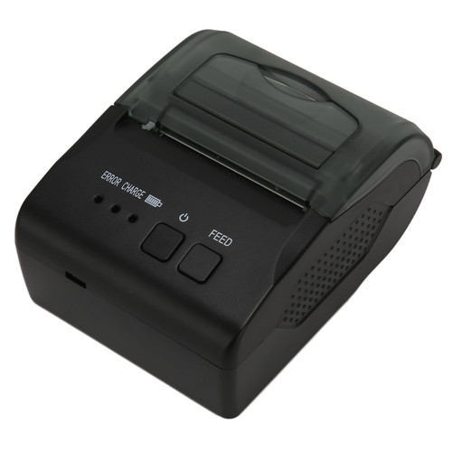 BT 4.0 Thermal Shipping Label Printer, 90mm s Wireless, 58mm Printing Width, 100km TPH 203DPI Label Maker Machine for Office Restaurant Shipping Packages