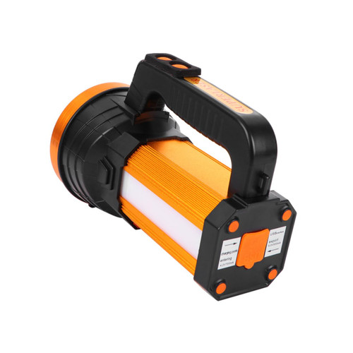 Hemoton High Power Flashlight Led Flashlight Led Rechargeable Flashlight Outdoor Lantern Led Searchlight Spot Lights Outdoor Led Handheld Flashlight Fishing Lamp Explosion-Proof