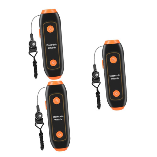 Toddmomy 3pcs 3 Electronic Whistle Sports Whistle Soccer Referee Whistle Soccer Whistle Battery Operated Whistle Referees Whistles Hand Squeeze Whistle Magnet Coaches Whistle Hand Whistle