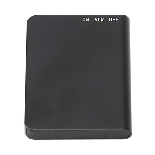 Voice Recorder, Intelligent Noise Reduction Voice Activated Recorder, U Disk MP3 Player Voice Recorder for Lectures, Interviews (Neutral English, Black 32GB)