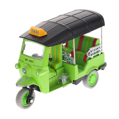 Alasum 4pcs Tricycle Toy Baby Toy Stroller Mini Vehicle Toy Kids Cars Toy Toddler Playset Baby Tots Back Cars Toys Friction Powered Vehicle Playset Baby Tricycle Sock Child Alloy Abs