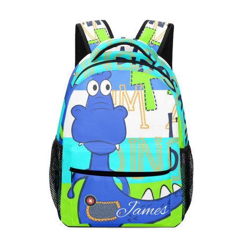 Grandkli Cute Dinosaur Striped Personalized School Backpack Bags Kids Backpack for Teen Boys Girls ,Custom Travel Backpack Bookbag Grandkli Cute Dinosaur Striped Personalized School Backpack Bags Kids Backpack for Teen Boys Girls ,Custom Travel Backpack Bookbag