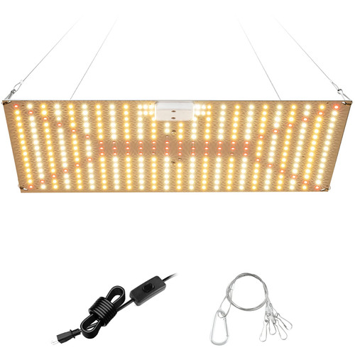 SERWING LED Grow Light, 500W Grow Lights for Indoor Plants Full Spectrum, Plant Growing Lamps for Hydroponics, Greenhouse, Seedling, Flowering Fruiting