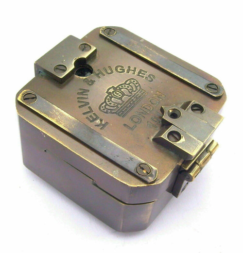 Antique Vintage Brass Solid Kelvin & Hughes 1917 Brunton Compass Handmade Gift Antique Vintage Brass Solid Kelvin & Hughes 1917 Brunton Compass Handmade Gift