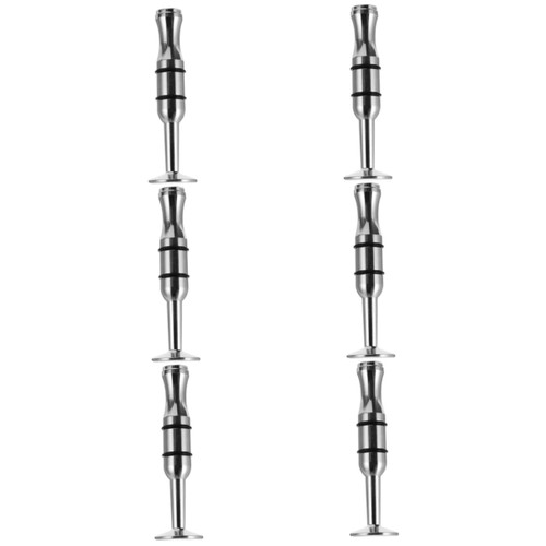 ERINGOGO 6 Pcs Mouth Strength Exerciser Oud Instrument Embouchure Training Device Mouth Exerciser Saxophone Embouchure Trainer Harmon Mute Saxophone Practicing Tool T Tool Mutt Brass Horns