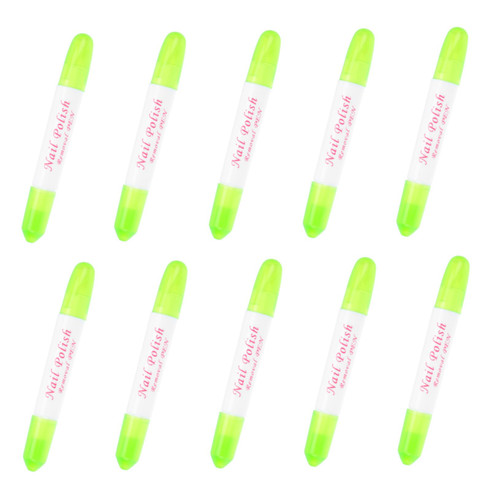 Housoutil 10pcs Nail Polish Remover Nail Polish Correction Pen Manicure Tool Gel Nail Polish Nail Gel Polish Nail Polish Corrector Pen Manicure Pencil Brush Manicure Using Pen Nail Art Pens