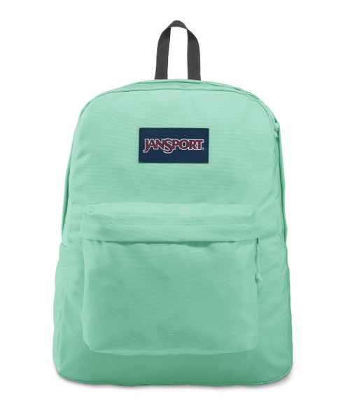 JanSport Unisex's Superbreak Plus Backpack, Mint Chip, One Size