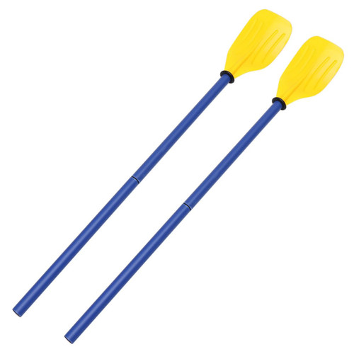 Toddmomy 2 Pair Double Oars Shaft Kayak Paddle Canoe oars Paddle oars Kayak oars Jon Boat oars French Oars Dual Kayak Paddle Rowing oars French Style Paddles Inflatable Boat Round Plastic