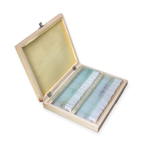Microscope Accessories kit Slide Preparation camer Microscope Slides 25/50/100 Pcs Microscope Slides Prepared with Lab Microscope Accessories (Color : 25)