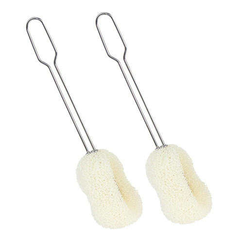 PartyKindom 2pcs Cleaning Brush Water Bottle Brush Hummingbird Feeder Brush Bottle Brush Cleaner Dish Cleaning Sponge Bottle Cleaning Sponge Brush Shoe Brush Baby Cup Stainless Steel