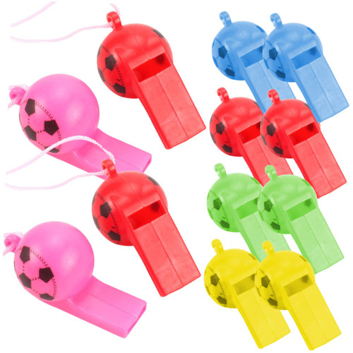 Gogogmee 200pcs Football Whistle Cheering Whistle neon Whistles Kids Colorful Whistle Sports Training Whistles Soccer Referee Whistle Portable Children Whistle Plastic Multifunction Toy