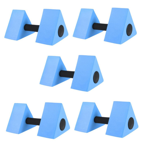 Sosoport 5pcs Water Dumbbells Water Floating Barbells Pool Foam Dumbbells Foam Water Weights Aquatic Sports Dumbbells Water Aerobics Equipment Pool Weights Toddler Eva Fitness Armrest