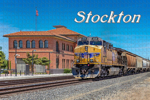 Umsufa Jigsaw Puzzle for Adults USA America Stockton California Puzzle 1000 Piece Wooden Travel Souvenir Umsufa Jigsaw Puzzle for Adults USA America Stockton California Puzzle 1000 Piece Wooden Travel Souvenir