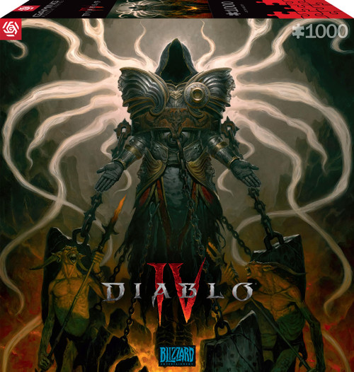 Good Loot Gaming Puzzle: Diablo IV Inarius Puzzles 1000 - Devil Puzzle - Jigsaw Puzzle for Adults - Classic Puzzles - Merchandise Games Puzzle with Picture - Puzzle 1000 Pieces