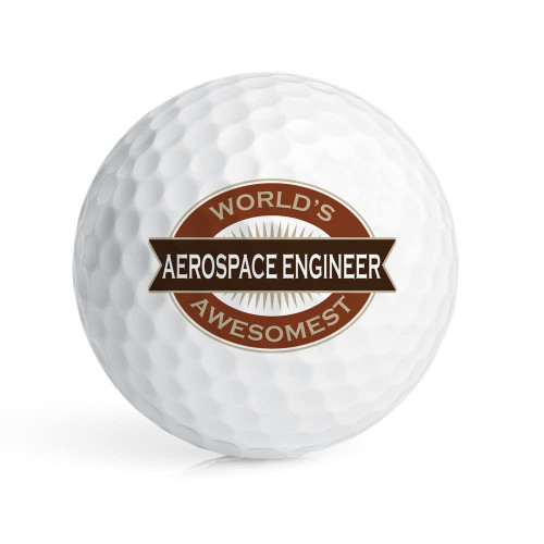 CafePress Aerospace Engineer (Awesome) Novelty Golf Balls (Pk of 12)