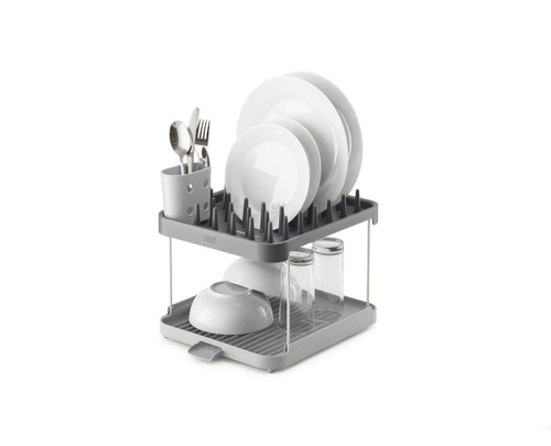 Joseph Joseph Duo 2-Tier Dish Rack - Grey