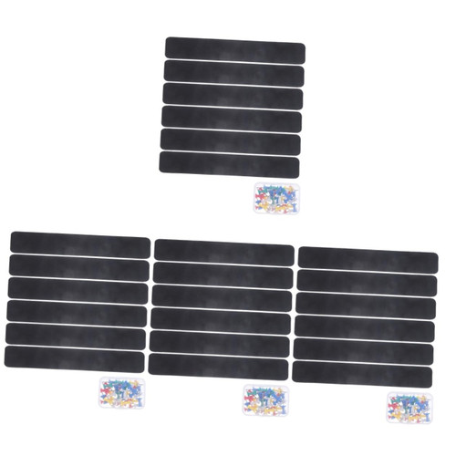 Ciieeo 4 Sets Felt Self-Adhesive Strips Cork Board Notice Boards Felt Board Strip Felt Pin Board Bar Strips Bulletin Board Strip for Wall Memo Boards Office Decorate Eva Memorandum