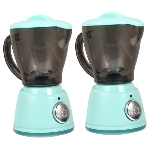 2pcs Play House Appliances Toy Decor Utensils Small Appliances House Play Appliances Miniature Appliances Miniature Juicer Mini Appliances Simulation Appliances Model Plastic Large