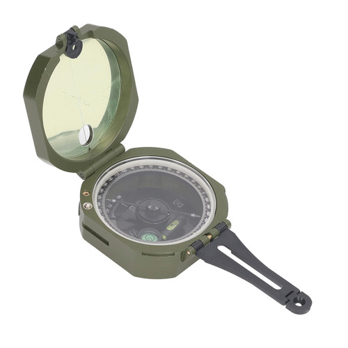 BORDSTRACT Map Measurer, Multifunctional Compass with Inclinometer, Outdoor Distance Calculator Compass, High Accuracy Pointer Navigation Compass for Outdoor Adventure
