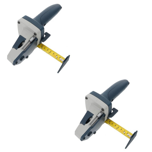 2 Sets Drywall Cutter Cutting Tool for Drywall Measure Tape Gypsum Board Cutting Device Wood Cutting Tool Drywall Cutting Kit Drywall Measuring Tool Trp Plastic Draw a Line Locator