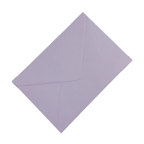 25 PCS A7 Matte Light Purple Envelopes,5.35 x 7.7 inches, Perfect for 5x7 Weddings,Invitation Cards,Birthday Greeting Invite (violet )