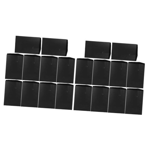 Tofficu 20 Pcs Kraft Paper Portfolio File Folders Organizer Project Organizer Document Folder File Wallet Document Envelopes Kraft Paper File Envelope Office Supplies Button File Holder