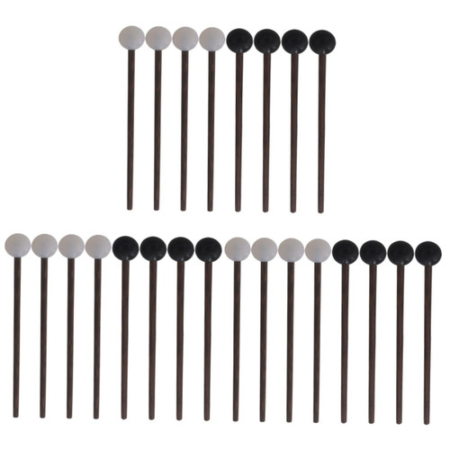 Vaguelly 12 Pairs Ethereal Drum Sticks Beginner Drumsticks Tenor Drum Mallets Percussion Stick Drumstick for Drums Xylophone Drum Sticks Tenor Drum Sticks Toddler Small Stick Wood Oval