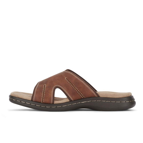 Dockers Mens Sunland Casual Slide Sandal Shoe Rust, 13