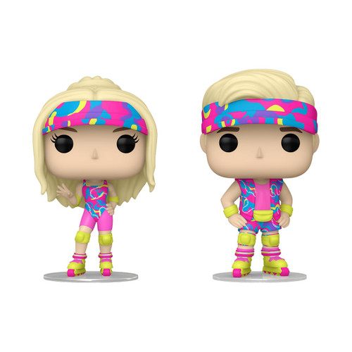 Funko Barbie Movie - Inline Skating Barbie and Ken 2 Pack Special Edition Funko Barbie Movie - Inline Skating Barbie and Ken 2 Pack Special Edition