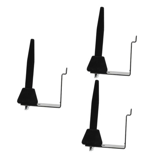 ibasenice 3pcs Flute Stand Tenor Sax Stand Wall Mounted Clothing Rack Flute Wall Holder Saxophone Wall Mount Sax Storage Rack Saxophone Support Flute Lyre Musical Instrument Clarinet Plastic